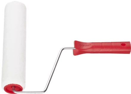 Валик ЗУБР "МАСТЕР" "ВЕЛЮР-АКВА", полиэстер, для водорастворимых акриловых лаков, ворс 4мм, ручка 6мм, d=40/240мм 03537-24 купить в Надыме