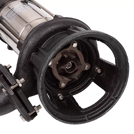 Фекальный насос Denzel FP1800-KS, 1800 Вт, напор 17 м, 26000 л/ч, нож-измельчитель купить в Надыме