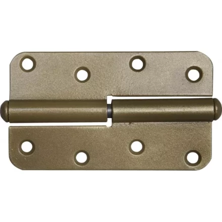 Петля накладная стальная "ПН-110", цвет золотой металлик, правая, 110мм 37653-110R купить в Надыме