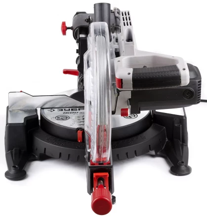 Пила торцовочная ЗУБР "МАСТЕР", сдвижная голова, 255 мм, 4800 об/мин, 1600 Вт ЗПТ-255-1600-Л-02 купить в Надыме