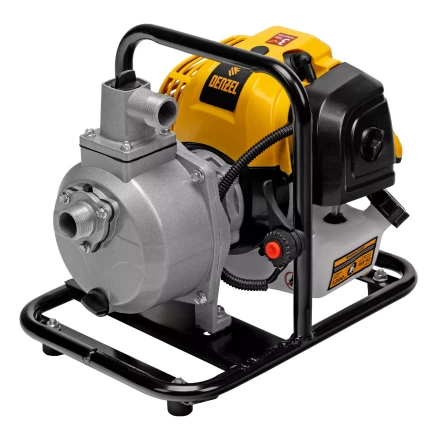 Мотопомпа бензиновая для чистой воды Denzel PX-25, 52 см3, 1", 170 л/мин, глуб 8 м, напор 30 м 99205 купить в Надыме