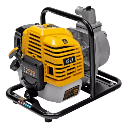 Мотопомпа бензиновая для чистой воды Denzel PX-25, 52 см3, 1", 170 л/мин, глуб 8 м, напор 30 м 99205 купить в Надыме