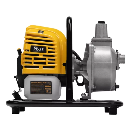 Мотопомпа бензиновая для чистой воды Denzel PX-25, 52 см3, 1", 170 л/мин, глуб 8 м, напор 30 м 99205 купить в Надыме