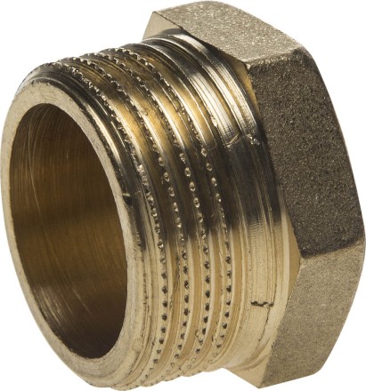 Заглушка GENERAL FITTINGS латунь, 6-ти гранная головка, наружная резьба, 3/4&quot; 51098-S-3/4 купить в Надыме