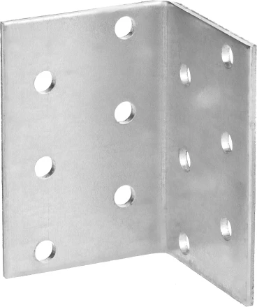 Крепежный угол ЗУБР "МАСТЕР" равносторонний, 60х40х40мм, 1шт 310206-060-040 купить в Надыме