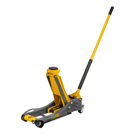 Домкрат гидравлический подкатной Denzel 51251, 3,8 т, 110-580 мм, быстрый подъем, низкий подхват, проф. купить в Надыме