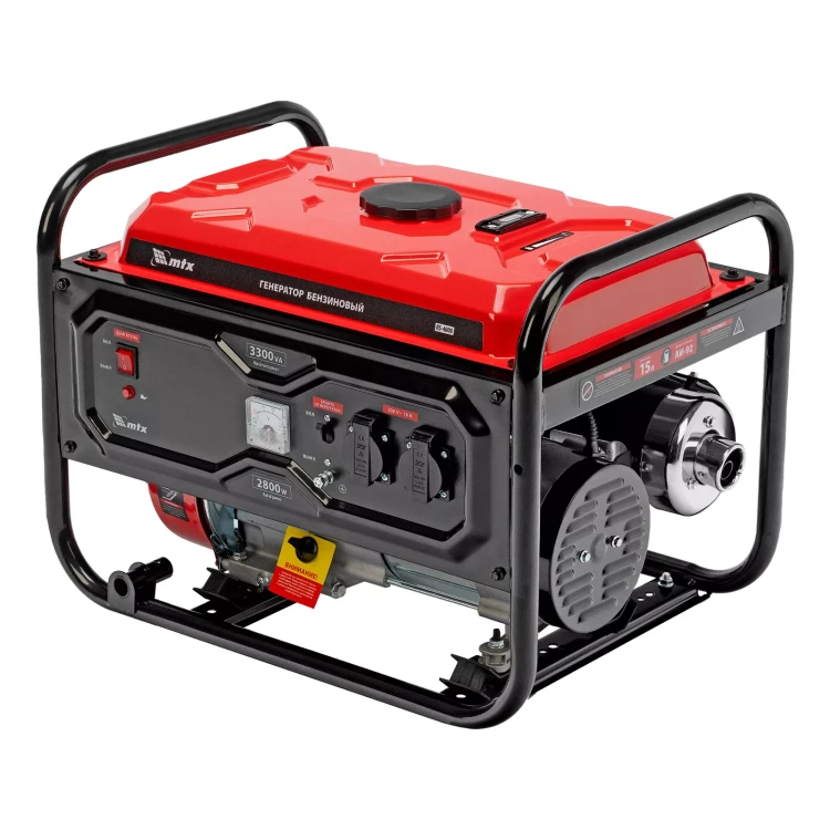Генератор бензиновый MTX RS-4000 946115, 3,3 кВт, 230В, ручной стартер купить в Надыме