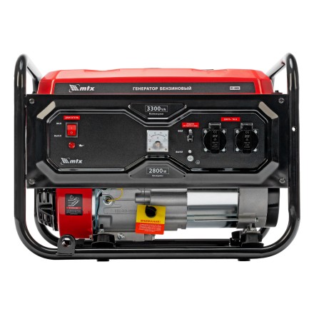 Генератор бензиновый MTX RS-4000 946115, 3,3 кВт, 230В, ручной стартер купить в Надыме