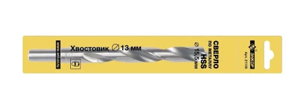 Сверло для металла ф 15,5х120/178 мм HSS хвостовик ф 13 мм Энкор 21135 купить в Надыме