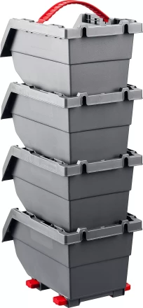 Набор лотков "Clickbin", 1,3 л, KETER 38066-K4 купить в Надыме