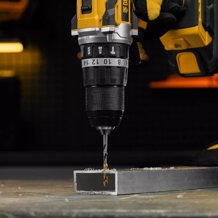 Сверло спиральное по металлу Denzel 4,5 x 80мм, Р6М5, Golden Tip, многогранная заточка 718274 купить в Надыме