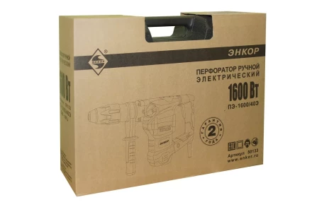 Перфоратор SDS max ПЭ-1600/40Э Энкор 50133 купить в Надыме