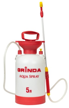 Опрыскиватель садовый GRINDA &quot;Aqua Spray&quot;, широкая горловина, устойчивое дно, алюминиевый удлинитель, 5л 8-425115_z01 купить в Надыме