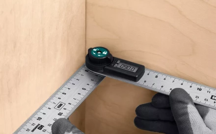 Транспортир-угломер ЗУБР из нержавеющей стали, многофункциональный, нониусный 34682 купить в Надыме