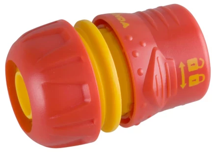 Соединитель GRINDA "Premium" с запирающим механизмом, пластмассовый с TPR, 3/4" 8-426428 купить в Надыме