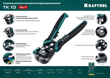 Стриппер TK-10 автоматический многофункциональный 22639 купить в Надыме