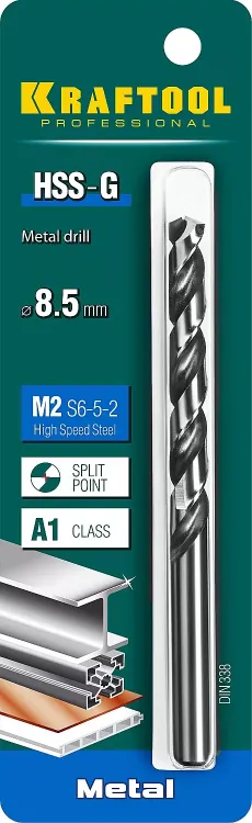 Сверла по металлу HSS-G 29651-8.5 купить в Надыме