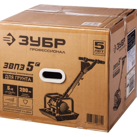 Виброплита электрическая ЗВПЭ-5 Г серия ПРОФЕССИОНАЛ купить в Надыме