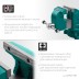 Тиски KRAFTOOL GRAND слесарные 32702-100 купить в Надыме