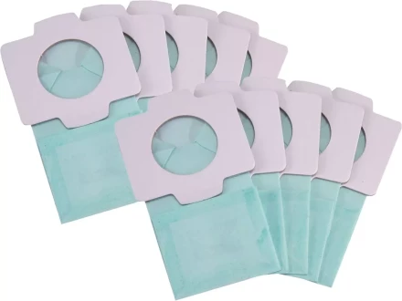 Бумажный пылесбор.мешок антибактериальный для DCL182/CL107FD/CL105D/CL104D/CL072D (10шт.), Makita 194565-3 купить в Надыме