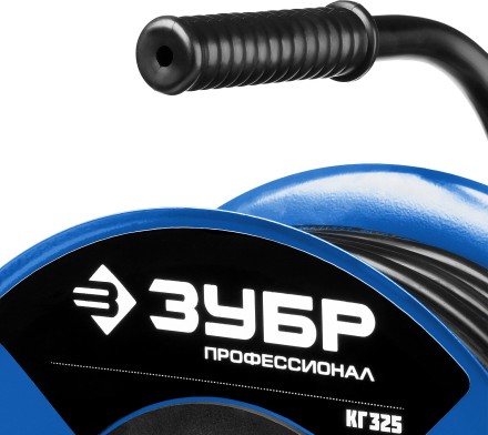 Удлинитель на катушке &quot;КГ 325&quot;, 30 м, 4000 Вт, 4 гнезда, IP44, КГ 3х2,5 кв мм, ЗУБР 55079-30 купить в Надыме