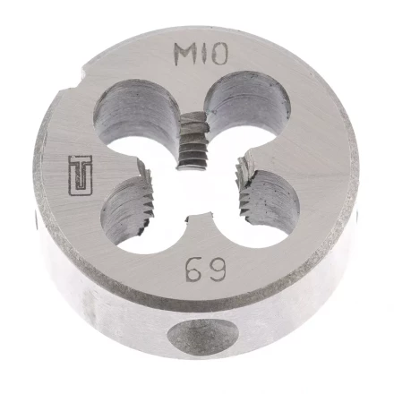 Плашка М10 х 1,5 мм СИБРТЕХ 77027 купить в Надыме