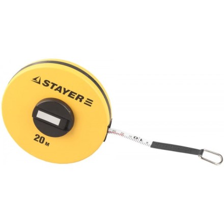Мерная лента STAYER &quot;STANDARD&quot; фиберглассовая двусторонняя, 20м 34153-20 купить в Надыме