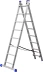 Лестница ЗУБР универсальная, двухсекционная со стабилизатором, 8 ступеней 38821-08 купить в Надыме