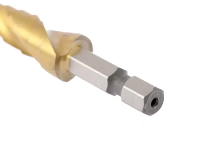 Сверло ступенчатое 4-5-6-7-8-9-10-11-12 мм HSS спиральный Профиль шестигранный хвостовик Matrix 72353 купить в Надыме