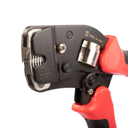 Пресс-клещи КВТ ПКВк-6т для опрессовки втулочных наконечников до 6 мм (102038) купить в Надыме