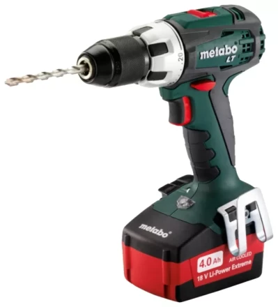Дрель-винтоверт аккумуляторная Metabo BS 18 LT 18В, 2х5.2Ач, LiIon в кейсе купить в Надыме