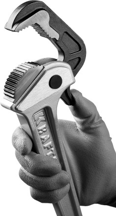 Ключ KRAFTOOL &quot;MASTERGRIP&quot; трубный быстрозажимной, кованые губки, 1/2&quot;-2&quot; 27365-14 купить в Надыме