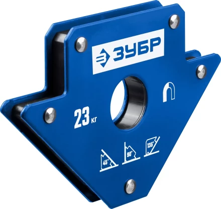 ЗУБР УМ-3, 23 кг, угольник магнитный для сварочных работ, Профессионал (40050-23) купить в Надыме