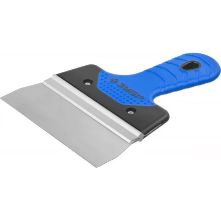 Шпатель ЗУБР "ПРОФЕССИОНАЛ" ФАСАДНЫЙ нержавеющий, 2к ручка. 150мм 10049-15_z03 купить в Надыме