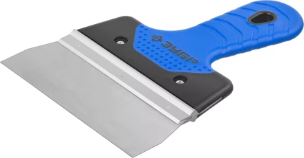 Шпатель ЗУБР "ПРОФЕССИОНАЛ" ФАСАДНЫЙ нержавеющий, 2к ручка. 150мм 10049-15_z03 купить в Надыме