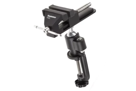 Тиски поворотные HAMMER TS100, шарнирные купить в Надыме