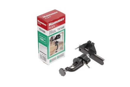 Тиски поворотные HAMMER TS100, шарнирные купить в Надыме