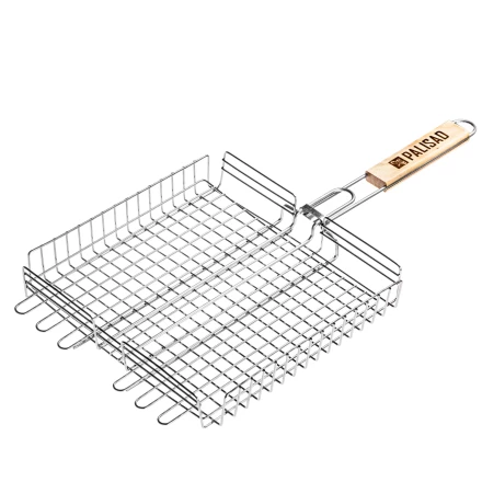 Решетка-гриль Camping Palisad 69647 340х340х60 мм, объемная, нержавеющая сталь купить в Надыме