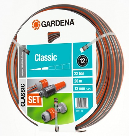Шланг Classic 13 мм (1/2&quot;), 20 м: комплект GARDENA купить в Надыме