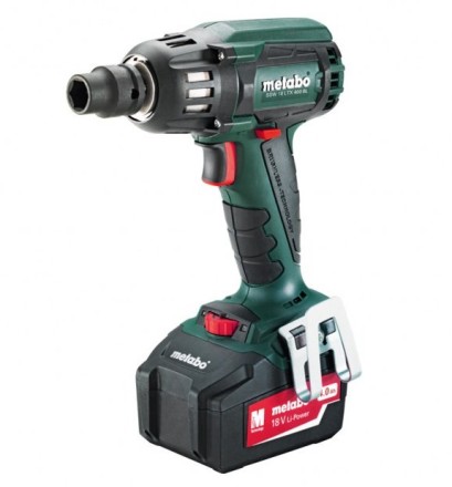 Аккумуляторный ударный гайковерт SSW 18 LTX 400 BL Metabo купить в Надыме
