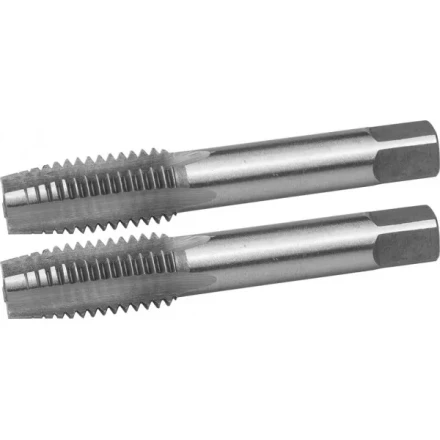 Комплект метчиков ЗУБР "МАСТЕР" ручных для нарезания метрической резьбы, М14 x 1,5, 2шт 4-28006-14-1.5-H2 купить в Надыме