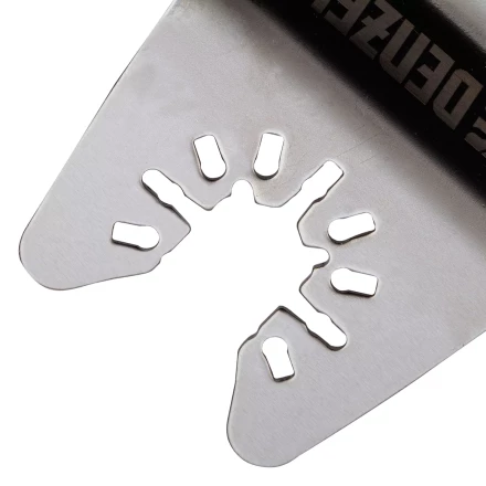 Насадка для МФИ шабер полукруг, Inox, для снятия краски и др., ширина 50 мм, длина общая 74 мм, ступенчатый Denzel 782317 купить в Надыме