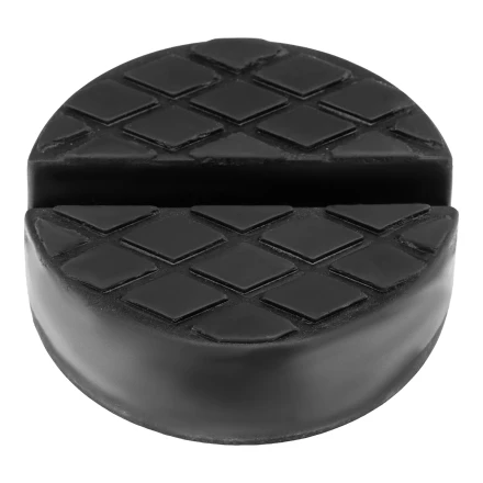 Резиновая опора для подкатного домкрата с прорезью  D 65 мм Matrix 50915 купить в Надыме