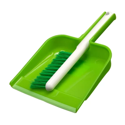 Набор совок с кромкой 300x205 мм и щетка-сметка 275 мм, микс цветов, Home Palisad 93343 купить в Надыме