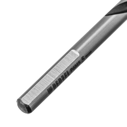 Сверло спиральное по металлу Denzel 5 x 86мм, Р6М5, Golden Tip, многогранная заточка, 718276 купить в Надыме