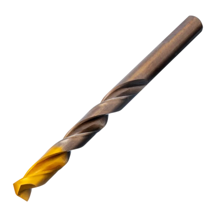 Набор сверл по металлу Denzel 723008, 1-10 мм, Р6М5К8-TiN, Golden Tip, 19 шт купить в Надыме