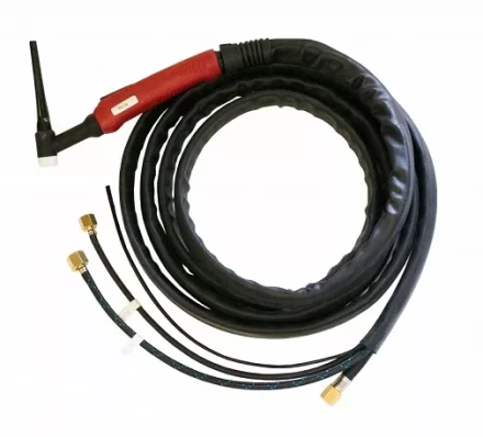Горелка TIG 18 320A 100% M12x1 1/4G 3/8G 4метра без управляющих разъемов Aurora купить в Надыме