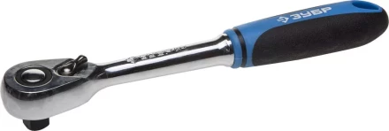 Трещотка для торцовых головок ЗУБР "ПРОФИ", Сr-V сталь, 48 зубцов, 1/4" 27731-1/4 купить в Надыме