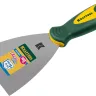 Шпательная лопатка KRAFTOOL с 2-компонент ручк, профилиров нержав полотно, 100мм 10035-100 купить в Надыме