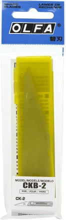 Лезвие OLFA из нержавеющей стали для OL-CK-2, 105х20х1,2мм, 2шт OL-CKB-2 купить в Надыме